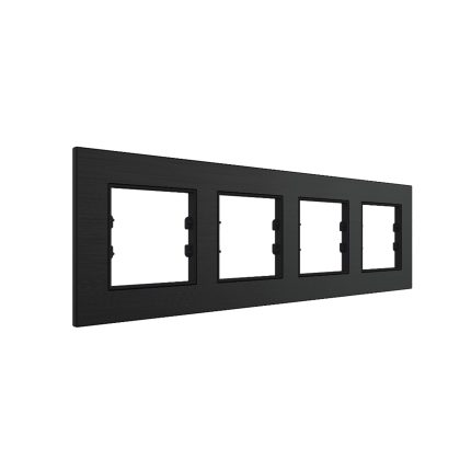buban-black-aluminium-frame-4-gang